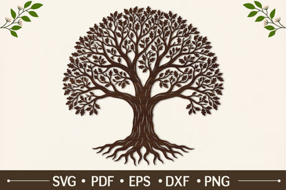 Tree of Life SVG Laser Cut Design