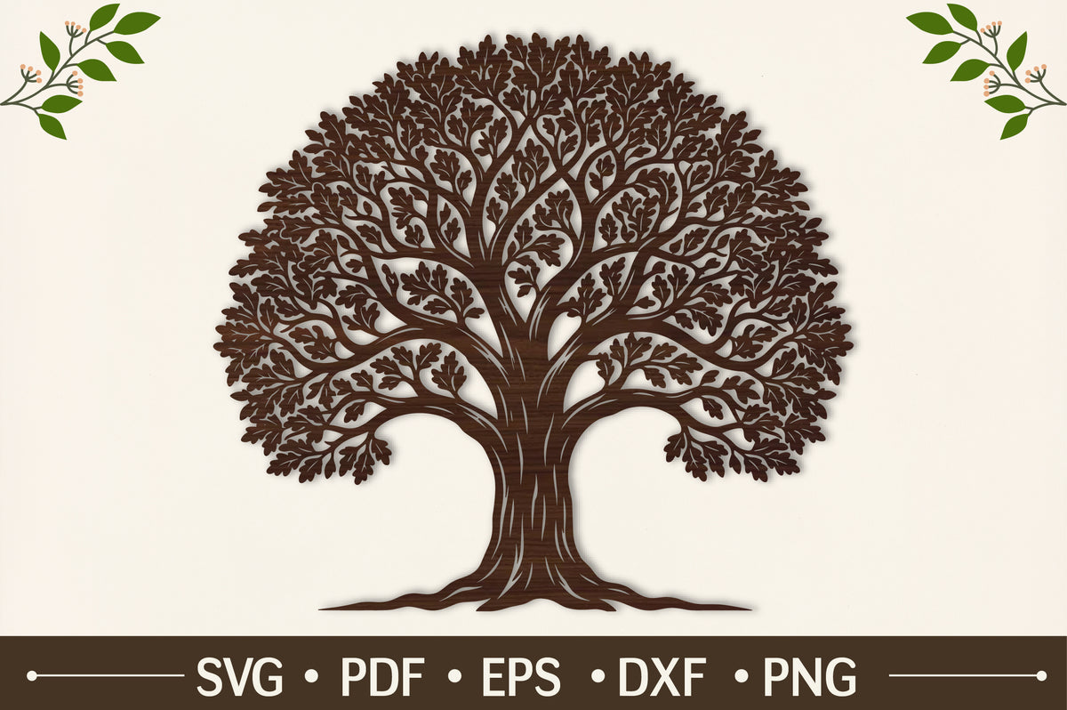 Tree of Life Laser Cut SVG