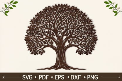 Tree of Life Laser Cut SVG