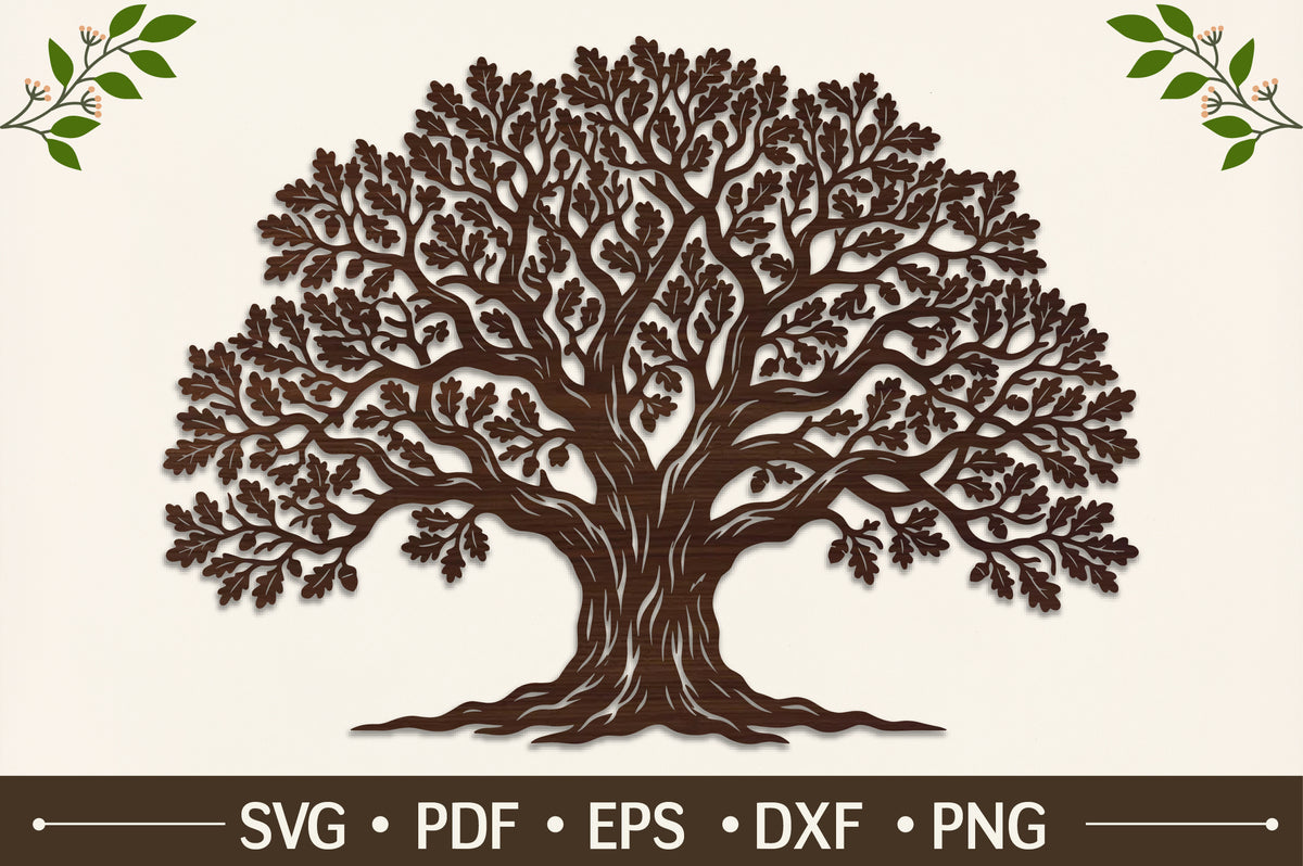 Tree of Life Laser Cut SVG