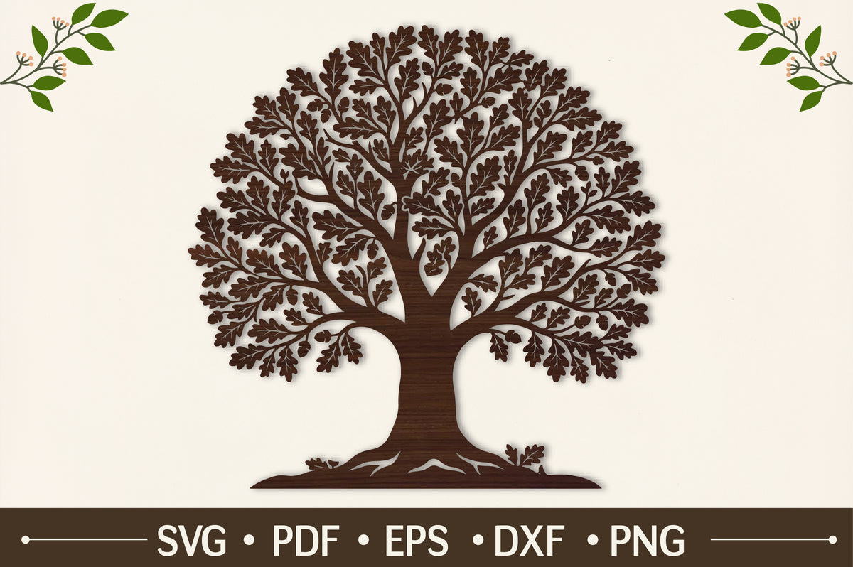 Tree of Life Laser Cut SVG