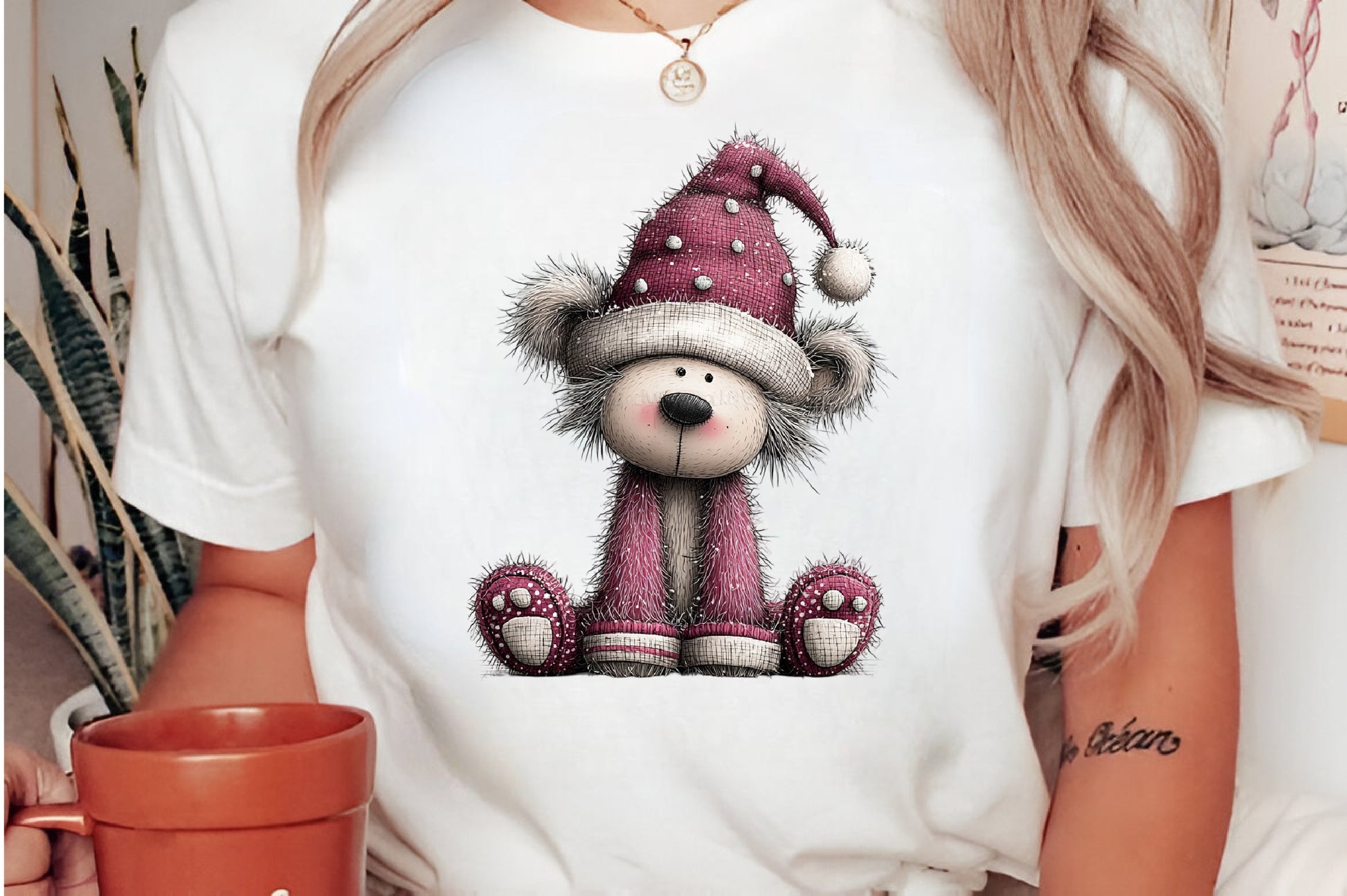 Christmas Teddy Bear Clipart PNG