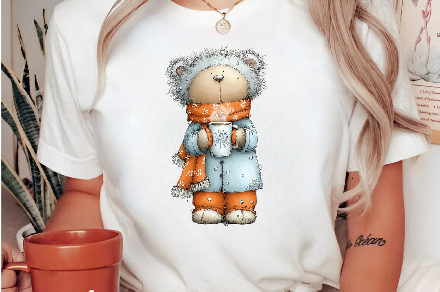 Christmas Teddy Bear Clipart PNG