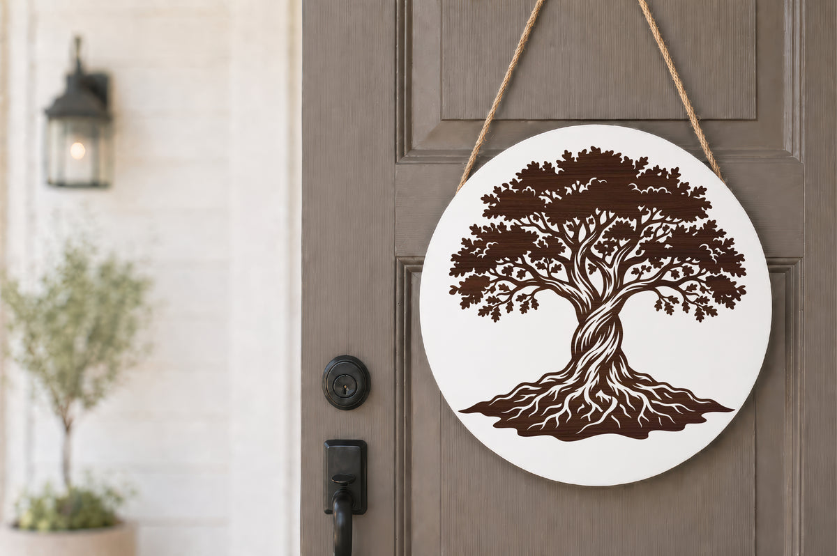 Twisted Tree Roots SVG Cut File