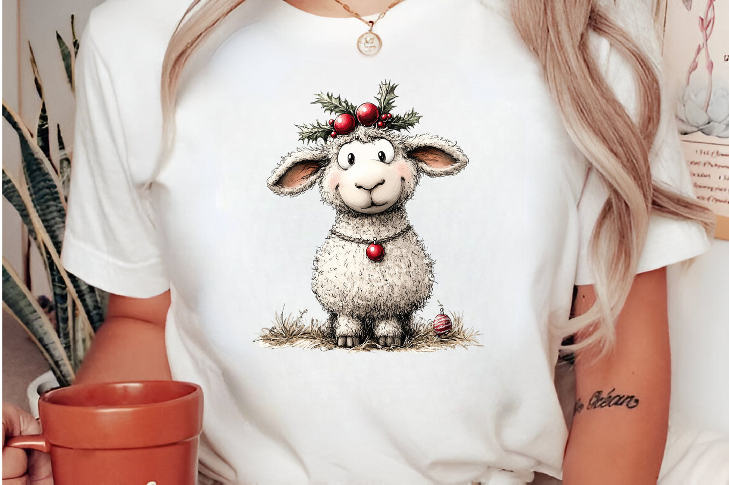 Cute Christmas Animals Clipart PNG