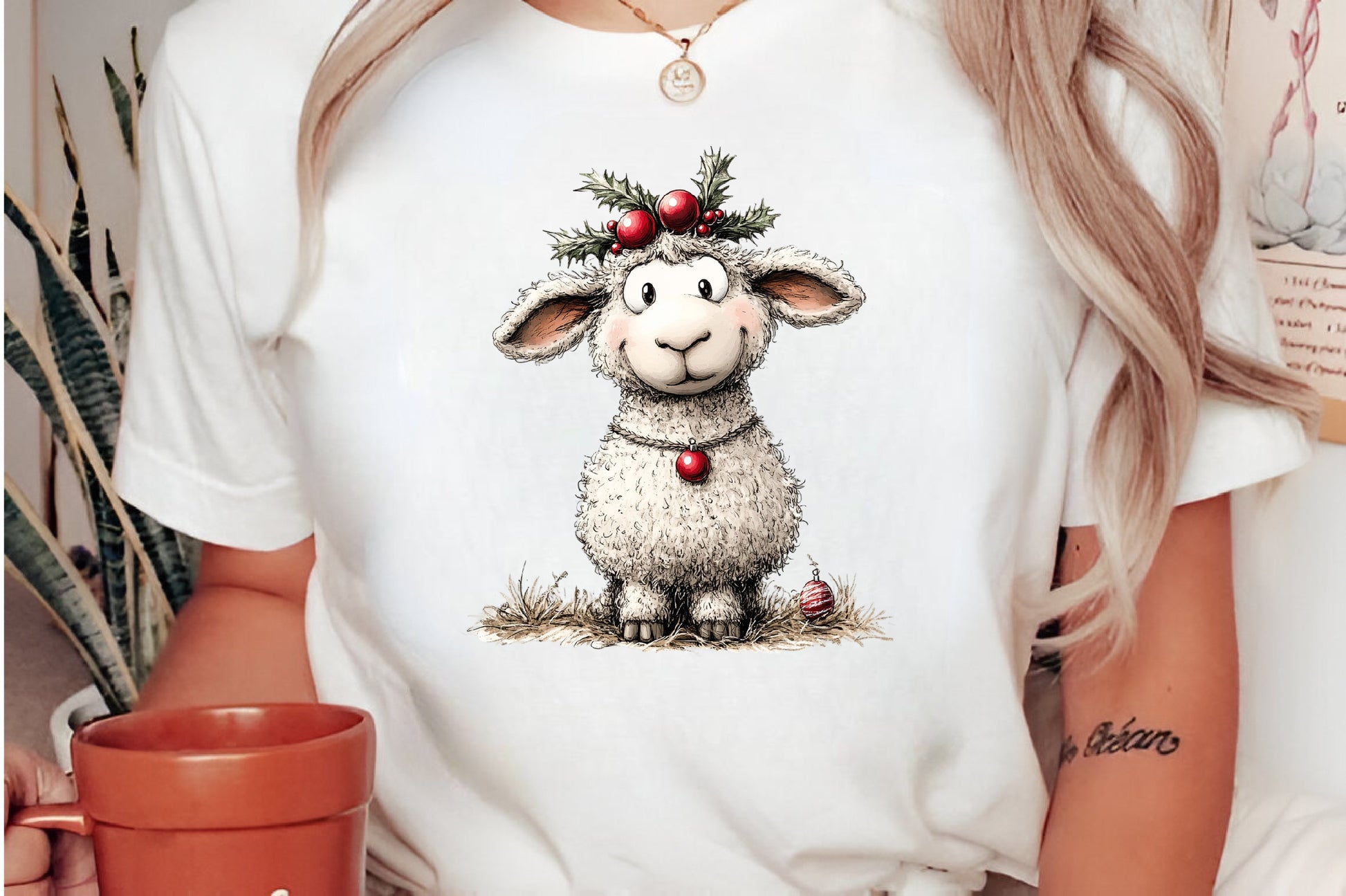 Cute Christmas Animals Clipart PNG