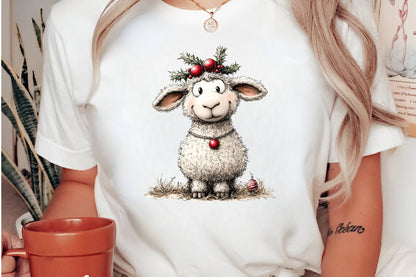 Cute Christmas Animals Clipart PNG