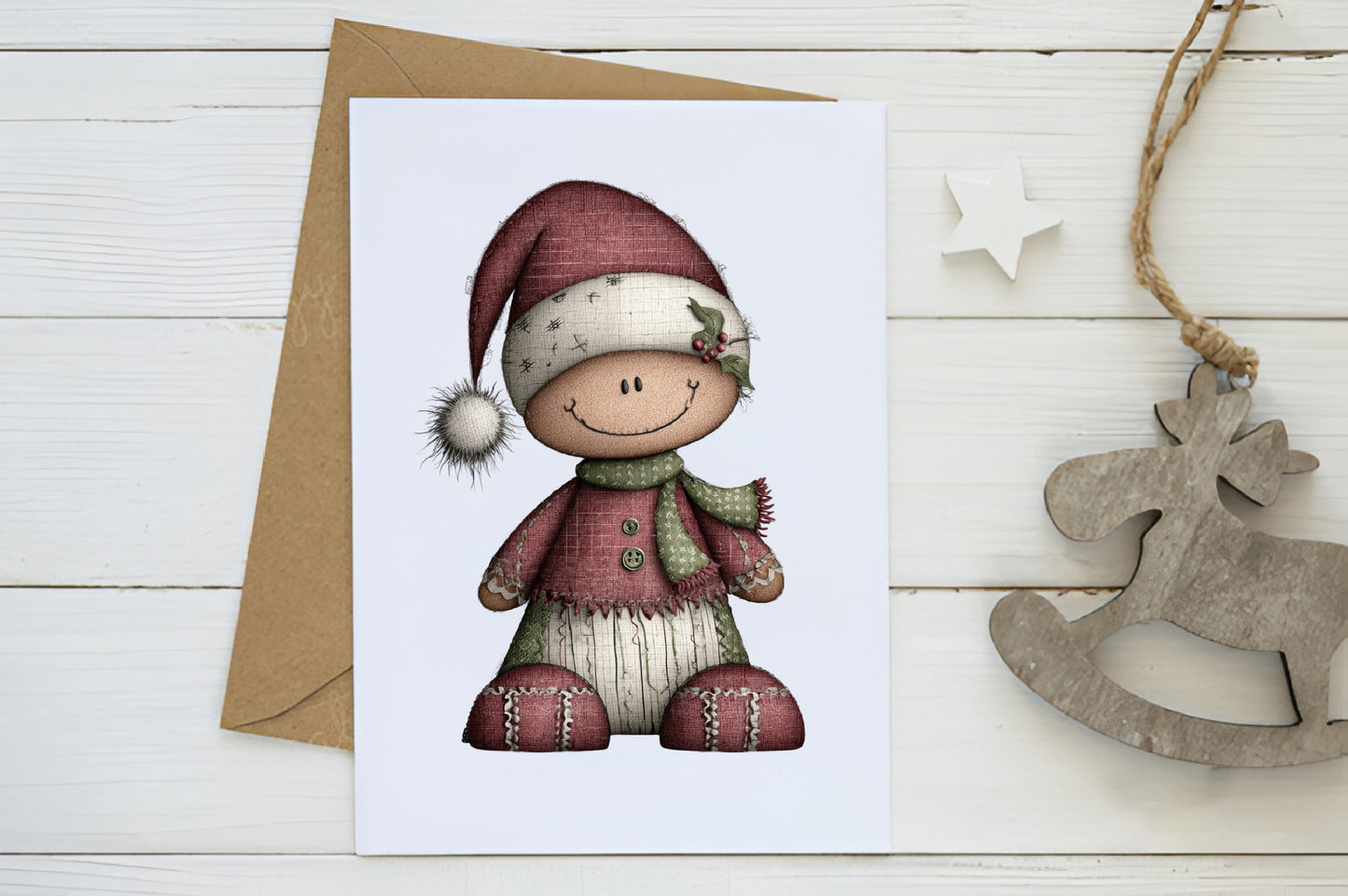 Cute Christmas Characters Clipart PNG