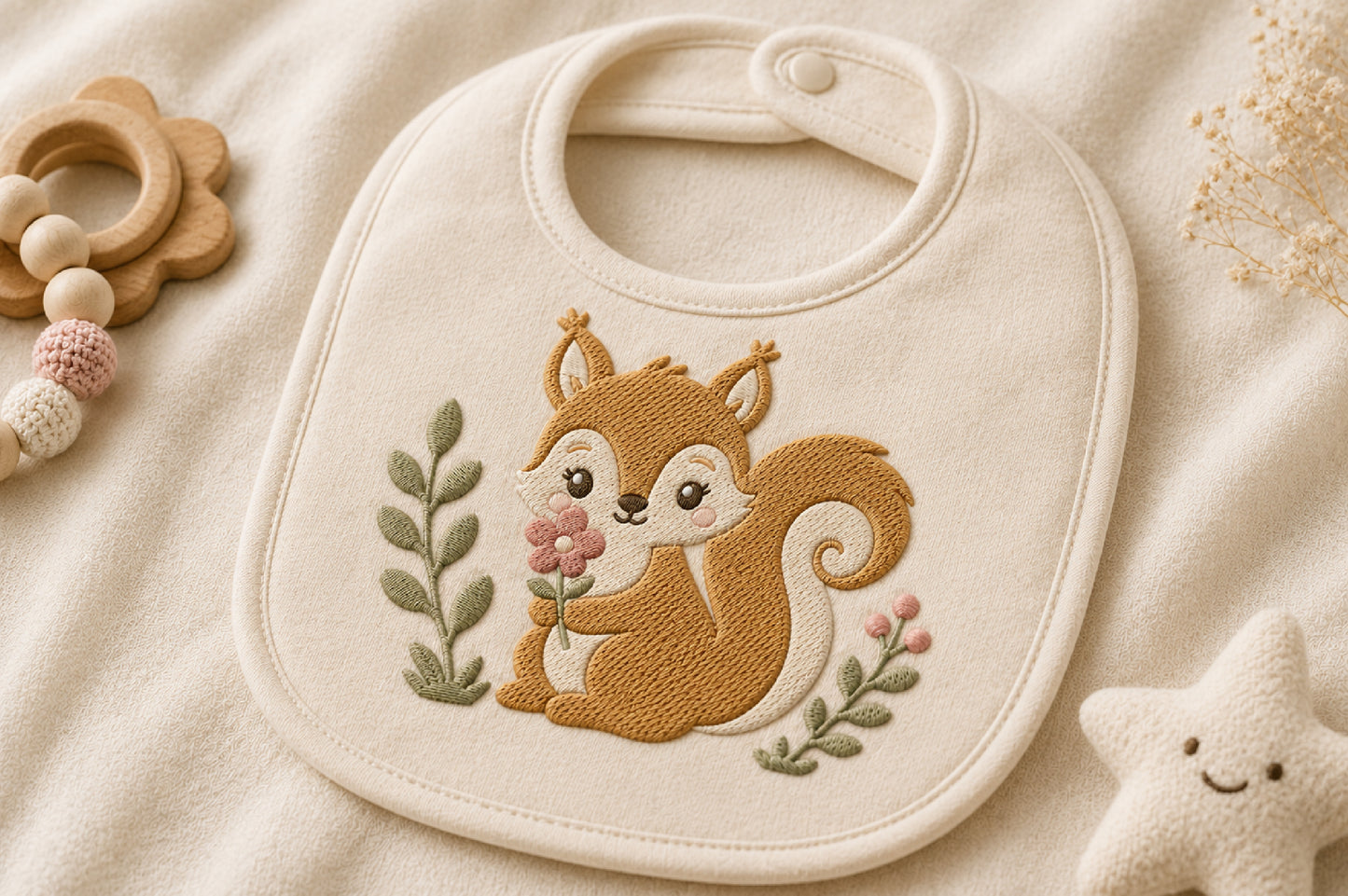 Baby Animal & Quote Embroidery Bundle – Cute Baby Animal Machine Embroidery Designs