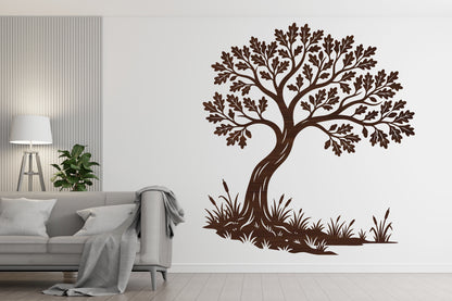 Twisted Tree Laser Cut SVG