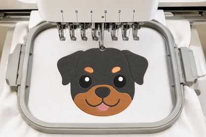 Dog Breed Machine Embroidery Design – Cute Dog Breed Embroidery Pattern, Pet Dog Machine Embroidery Design