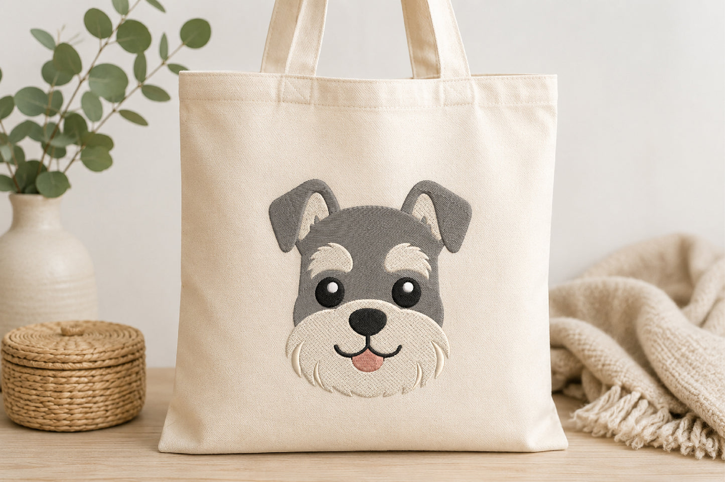 Dog Breed Machine Embroidery Design – Cute Dog Breed Embroidery Pattern, Pet Dog Machine Embroidery Design