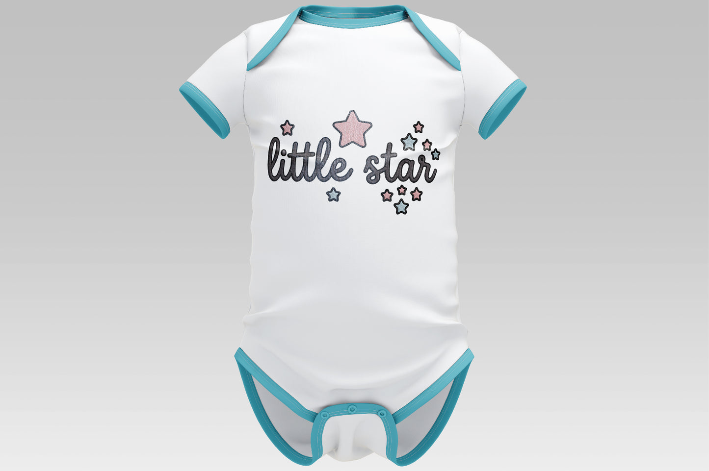 Little Star Embroidery Design, Cute Little Star Machine Embroidery Pattern, Adorable Star Embroidery Design