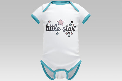 Little Star Embroidery Design, Cute Little Star Machine Embroidery Pattern, Adorable Star Embroidery Design