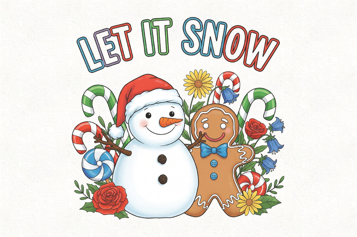 Let It Snow Christmas PNG