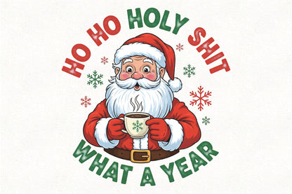 Funny Santa Christmas PNG