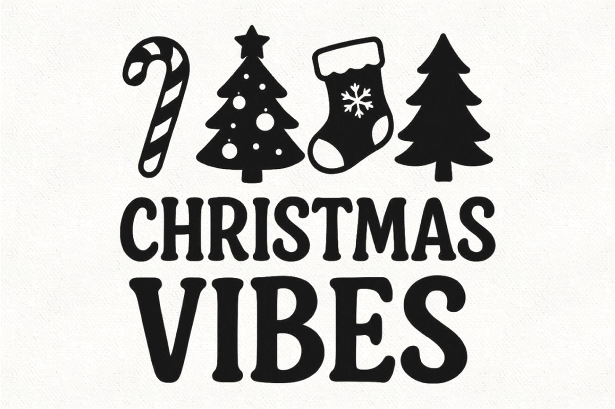 Christmas Vibes PNG