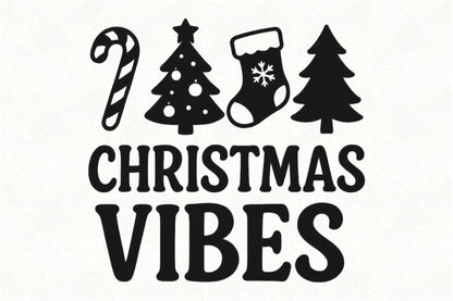 Christmas Vibes PNG