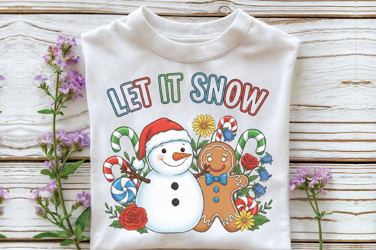 Let It Snow Christmas PNG