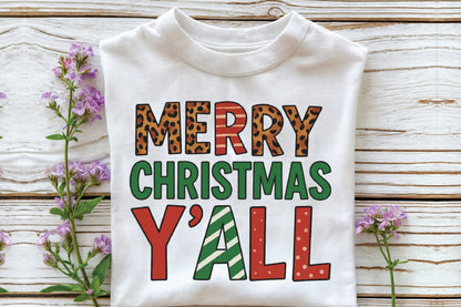 Merry Christmas Y'all PNG