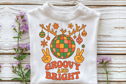 Groovy and Bright Christmas PNG