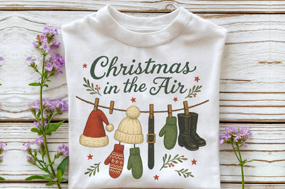 Christmas in the Air PNG