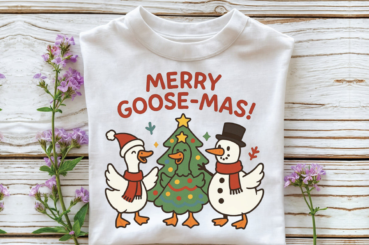 Merry Goose-Mas PNG