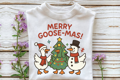 Merry Goose-Mas PNG