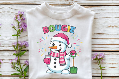 Bougie Snowman PNG