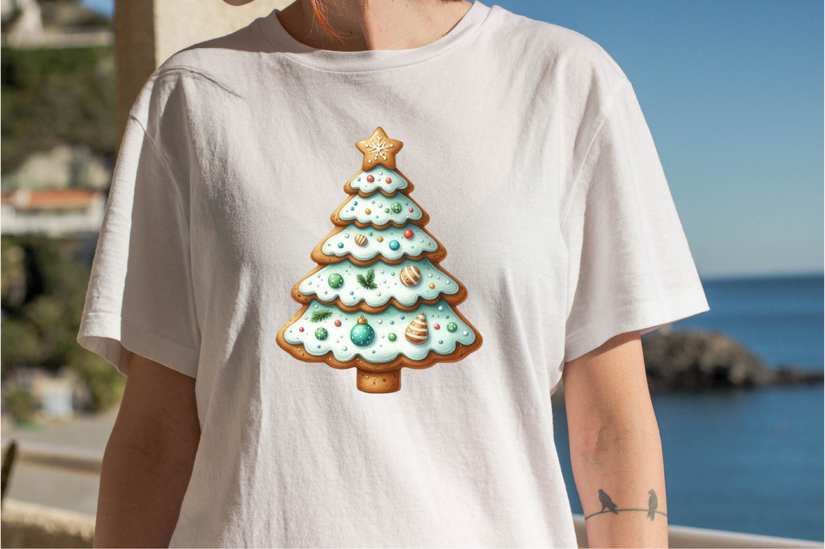Christmas Cookie Tree Clipart Bundle 33 Christmas Tree PNG Designs