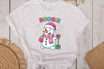 Bougie Snowman PNG