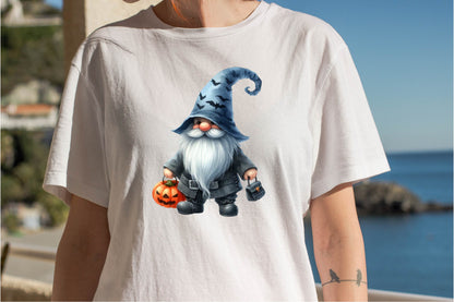 34 Halloween Scary Gnome Clipart PNG Bundle