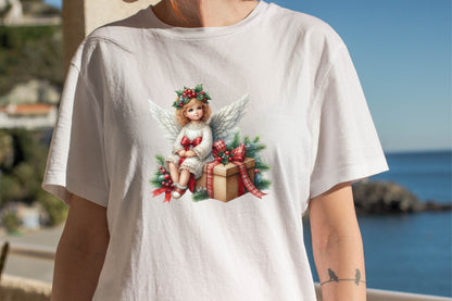 Christmas Angel PNG Clipart Bundle