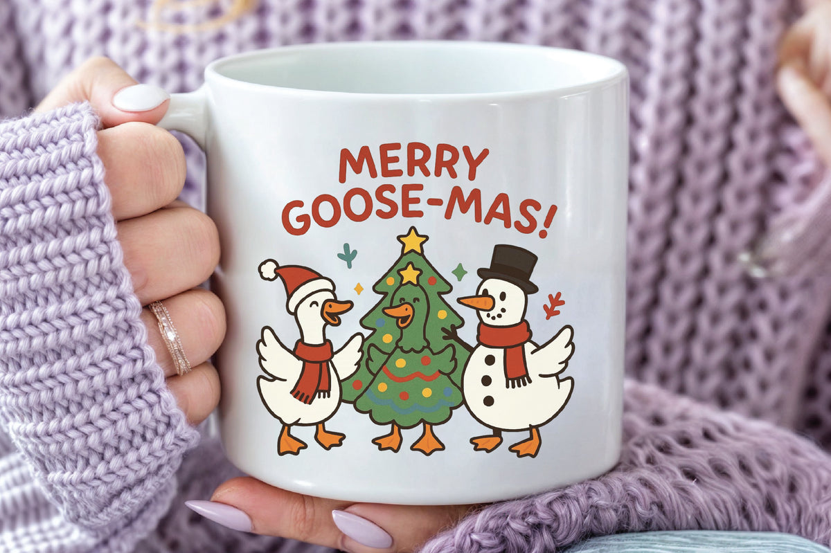 Merry Goose-Mas PNG