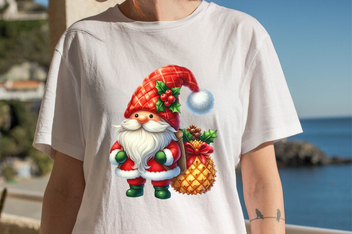 31 Christmas Jackfruit Gnome Clipart Bundle