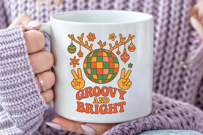 Groovy and Bright Christmas PNG