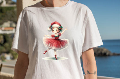 Christmas Ballerina PNG Clipart Bundle