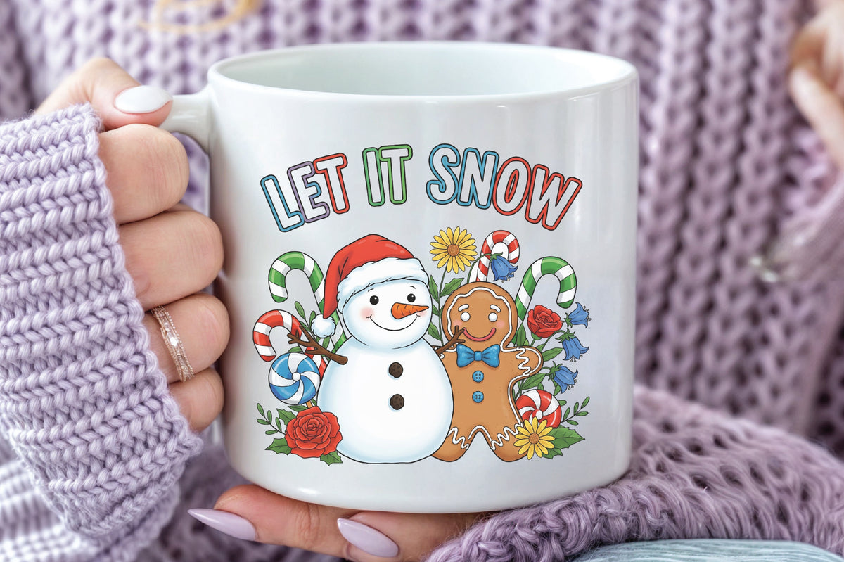 Let It Snow Christmas PNG