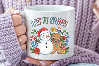 Let It Snow Christmas PNG