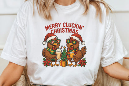 Merry Cluckin Christmas PNG