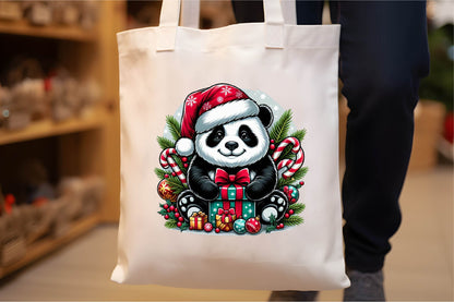 27 Christmas Panda Clipart Bundle PNG, Cute Panda Christmas Sublimation