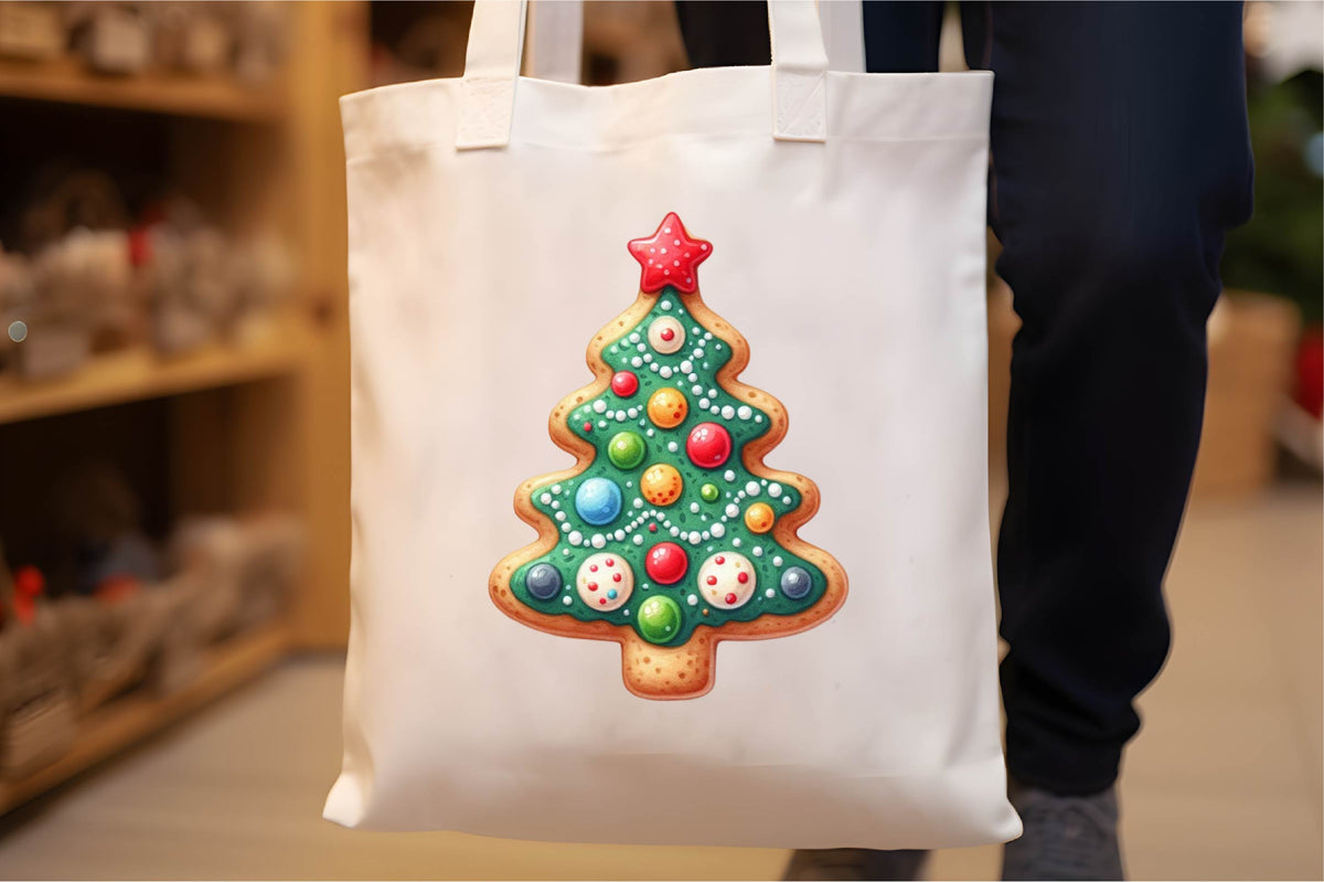 Christmas Cookie Tree Clipart Bundle 33 Christmas Tree PNG Designs