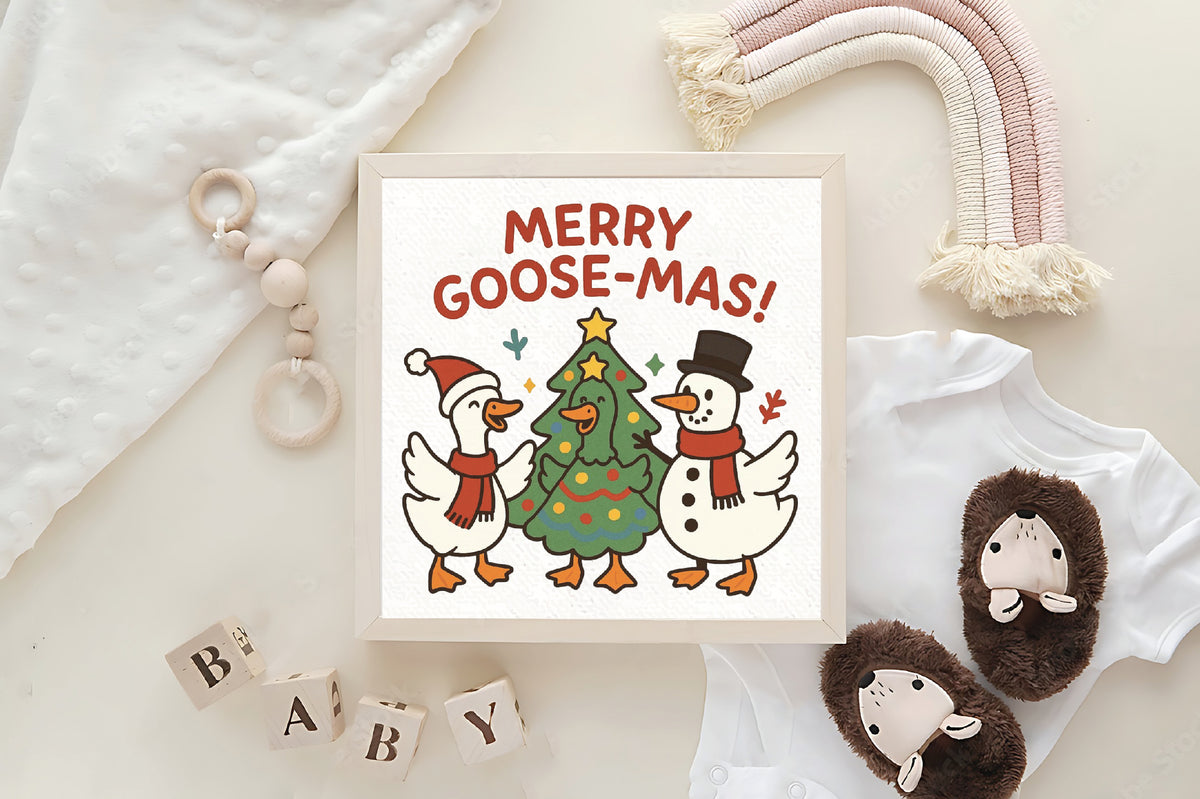 Merry Goose-Mas PNG