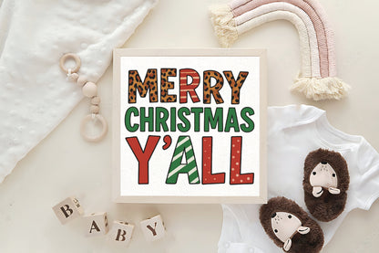 Merry Christmas Y'all PNG
