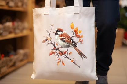 Autumn Sparrows Bird Clipart Bundle 24 Fall Sparrow Designs