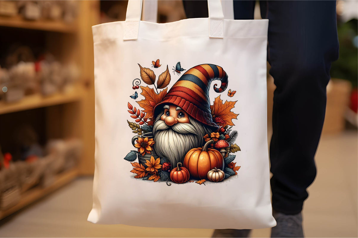 25 Autumn Gnome Clipart Bundle PNG, Fall Gnome Sublimation