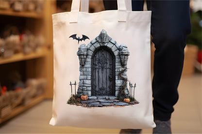 23 Halloween Gothic Door Clipart Bundle