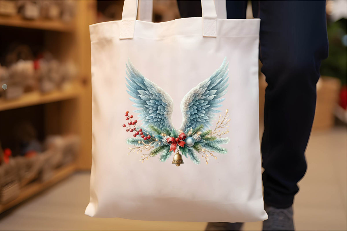Christmas Angel Wings PNG Bundle 29 Winter Wing Clipart Designs