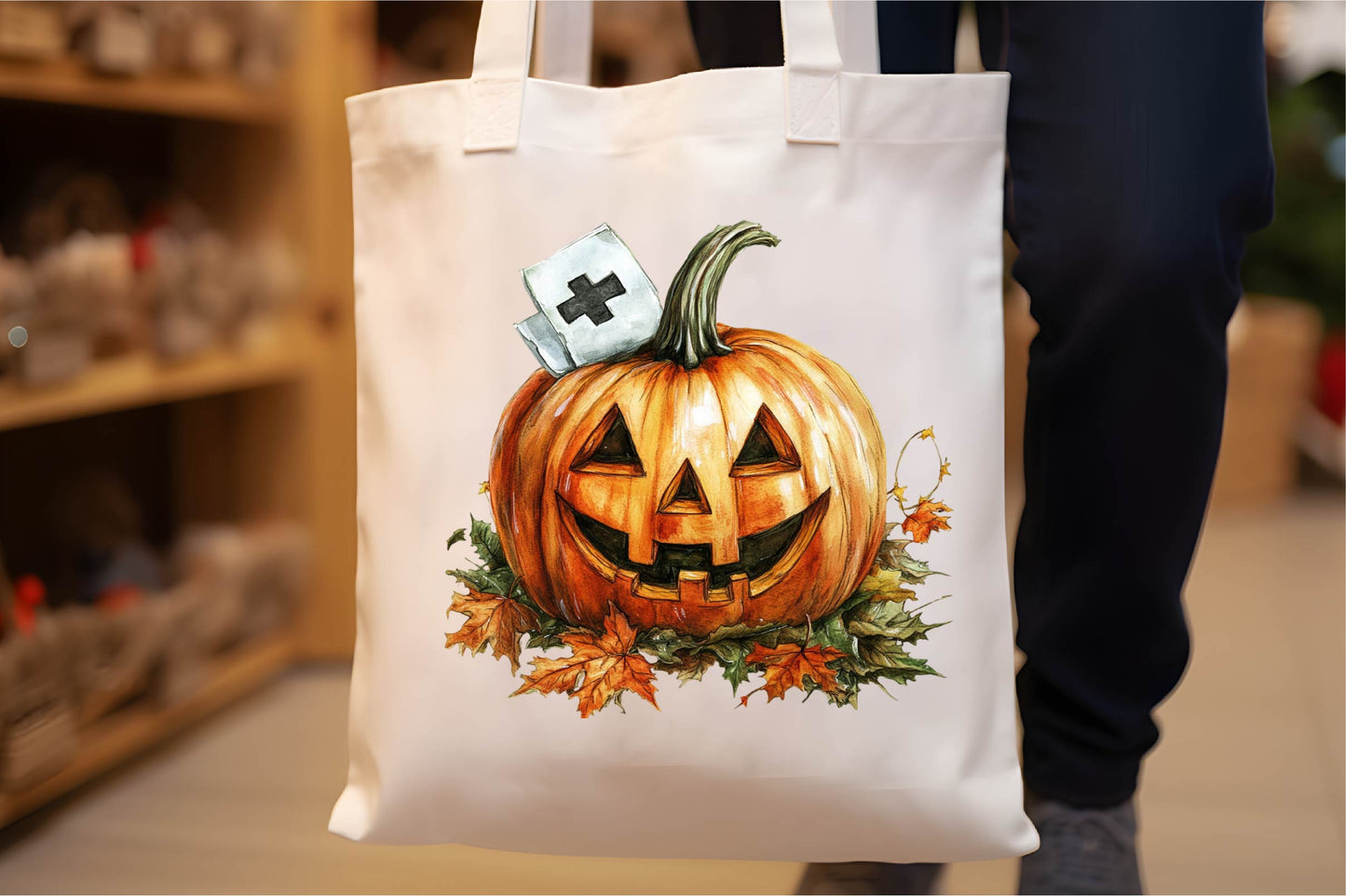 Autumn Nurse Pumpkin Clipart Bundle 24 Fall Pumpkin Designs