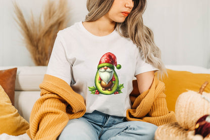 Christmas Avocado Gnome PNG Bundle 28 Festive Clipart Designs